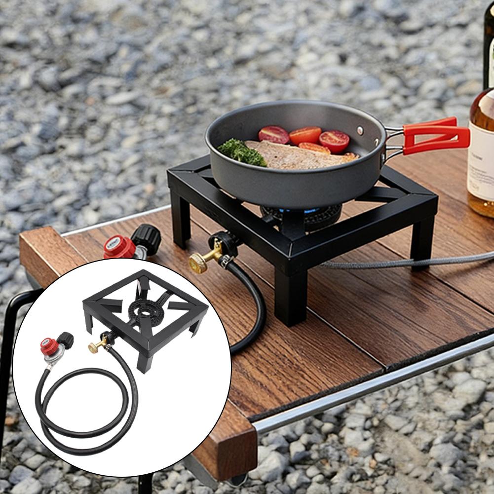 High Power Gas Boiling Ring Bu - مراجعة Camping Cooking Fire Stove وسعره