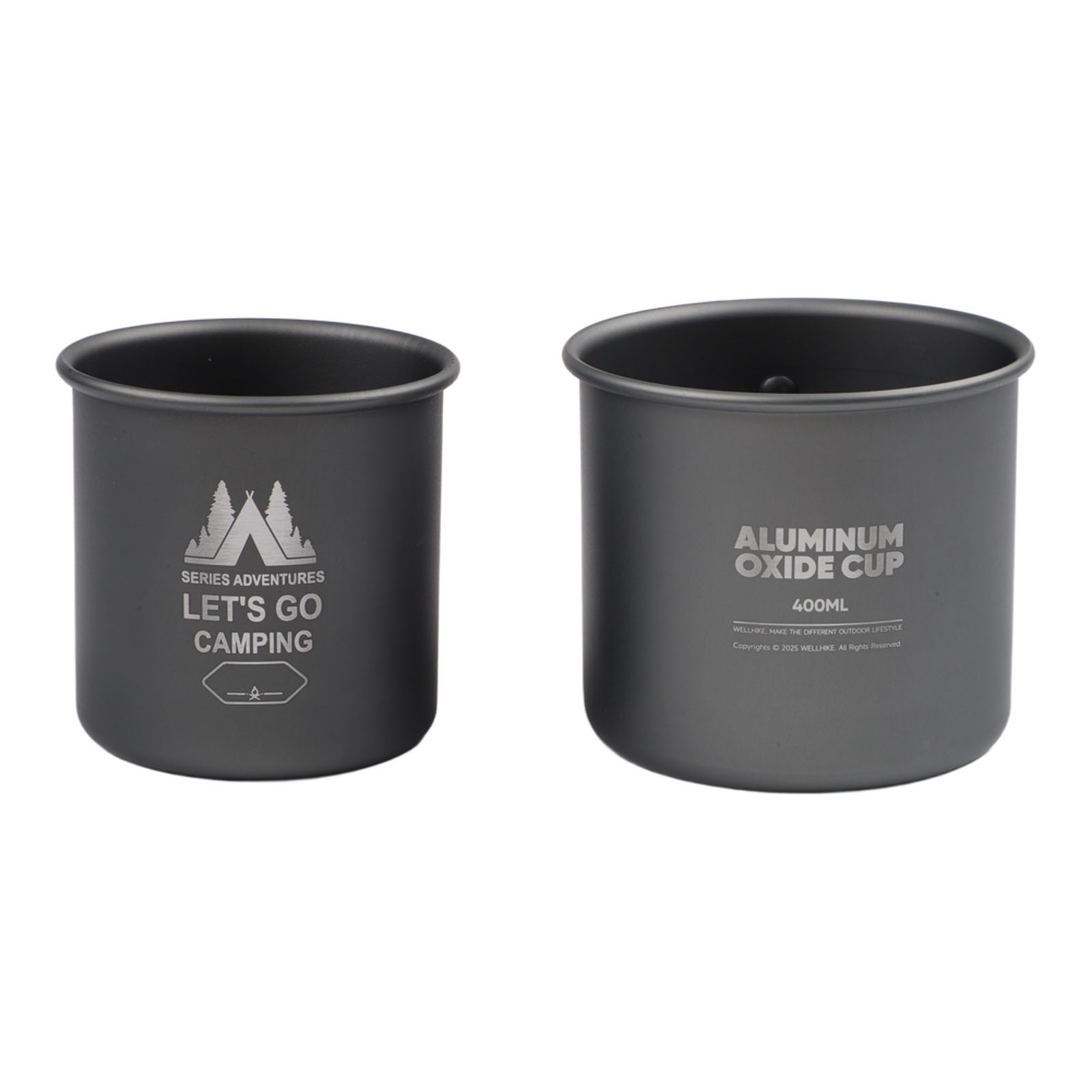 Aluminum Alloy Camping Mug Set - مراجعة Nesting Camping Cooking Set وسعره
