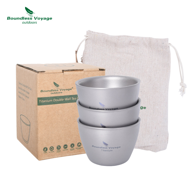 Boundless Voyage Titanium Doub - مراجعة Camping Cooking Mug وسعره