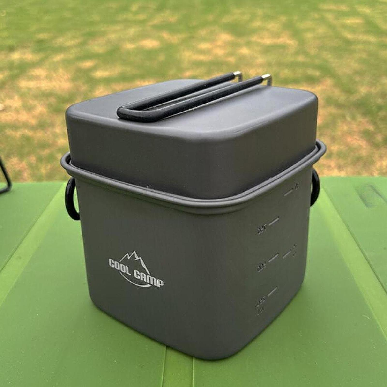 Camping Cookware Set Frying Pa - مراجعة Camping Cooking Pots And Pans وسعره