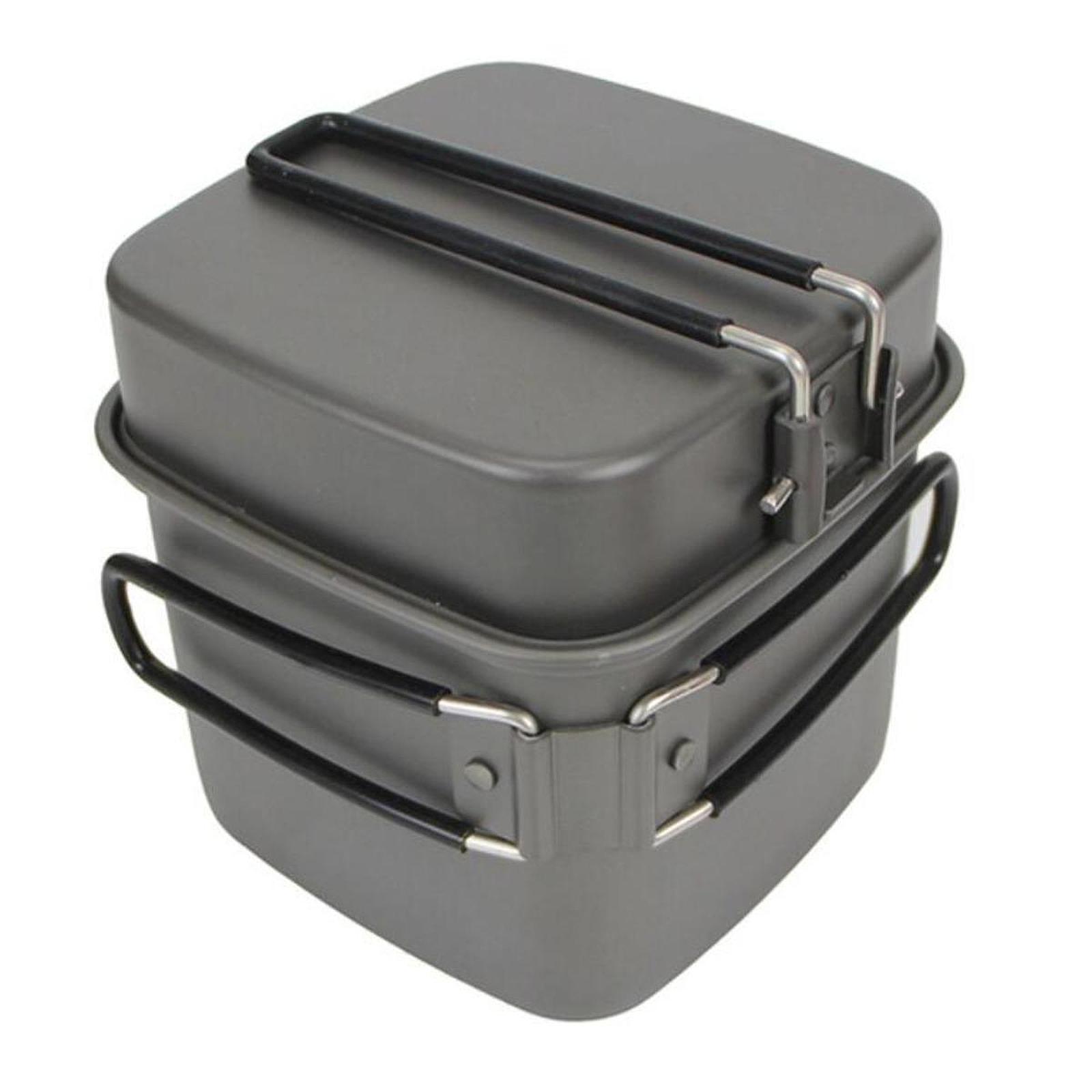 Camping Cookware Set Frying Pa - مراجعة Camping Cooking Pots And Pans وسعره