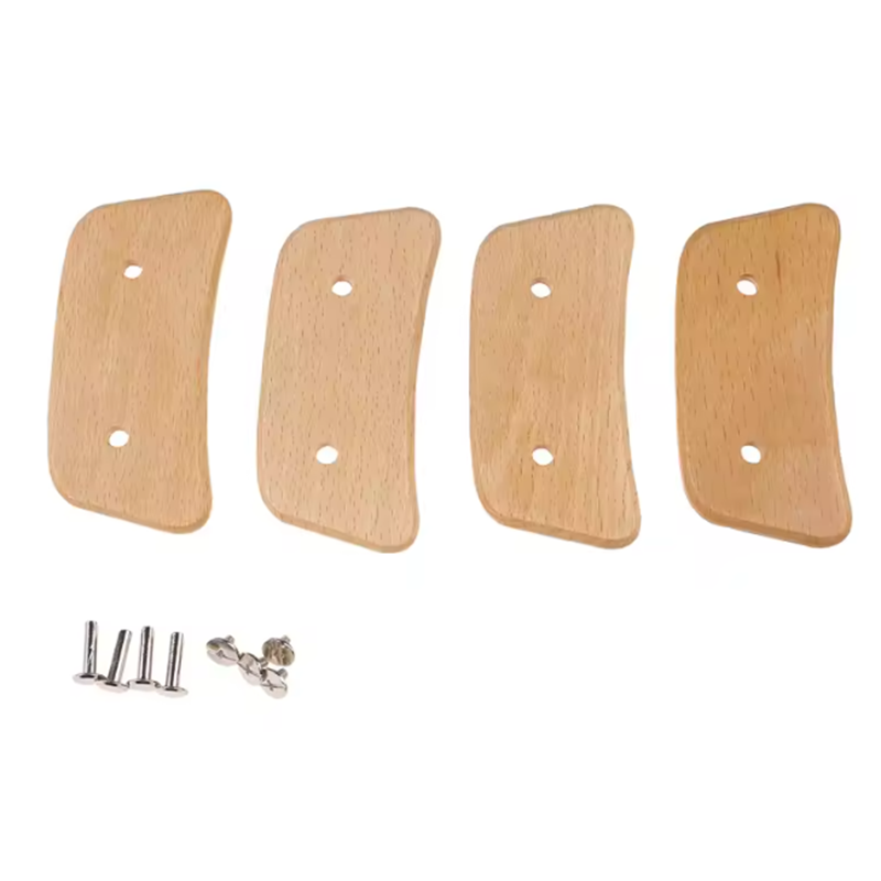 Wooden BBQ Pan Handle Anti Sca - مراجعة Camping Cooking Range وسعره