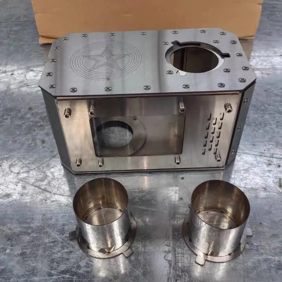 Camping Firewood Stove Anti Sp - مراجعة Camping Cooking Fire Stove وسعره