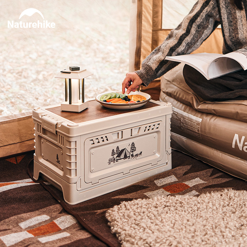 Naturehike Camping Box 60L Lar - مراجعة Camping Cooking Table وسعره