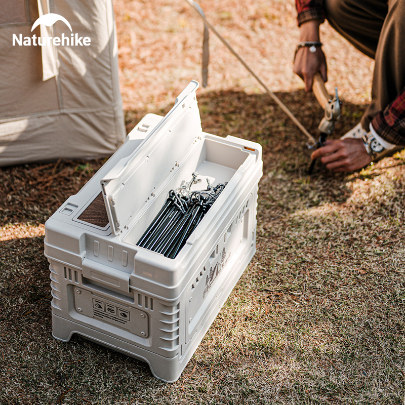 Naturehike Camping Box 60L Lar - مراجعة Camping Cooking Table وسعره