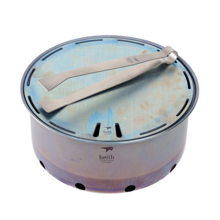Outdoor Titanium Portable Flat - مراجعة Camping Cooking Table With Windshield وسعره