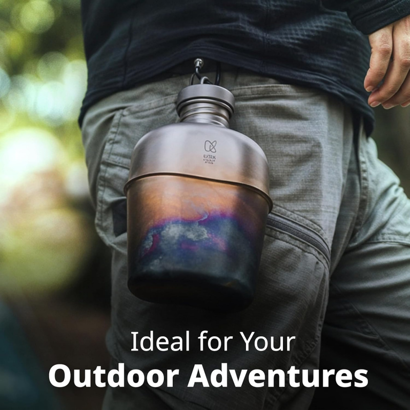 Keith Titanium Bottle Outdoor  - مراجعة Mess Kit Titanium وسعره