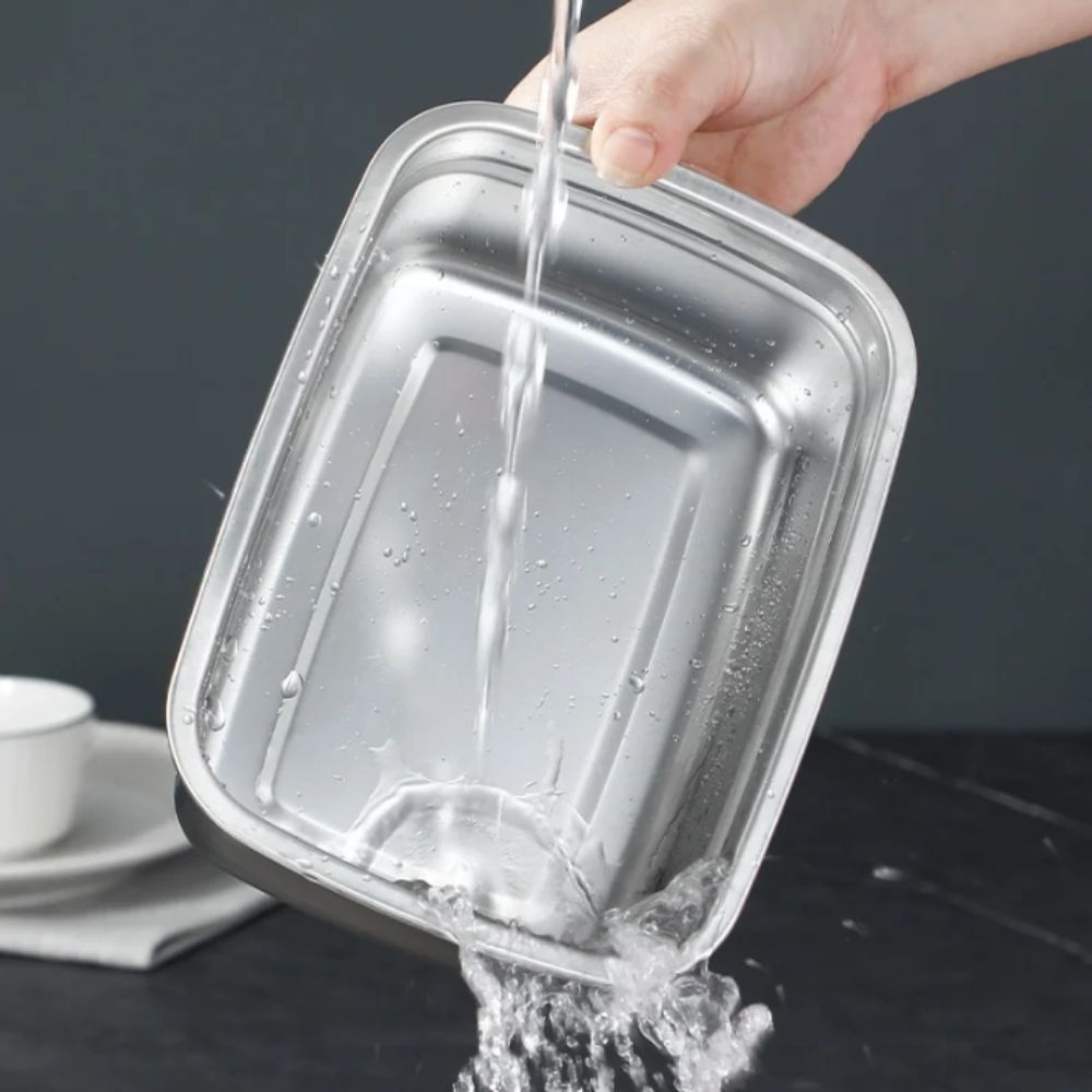 Stainless Steel Lunch Box Bent - مراجعة Camping Cooking Rack وسعره