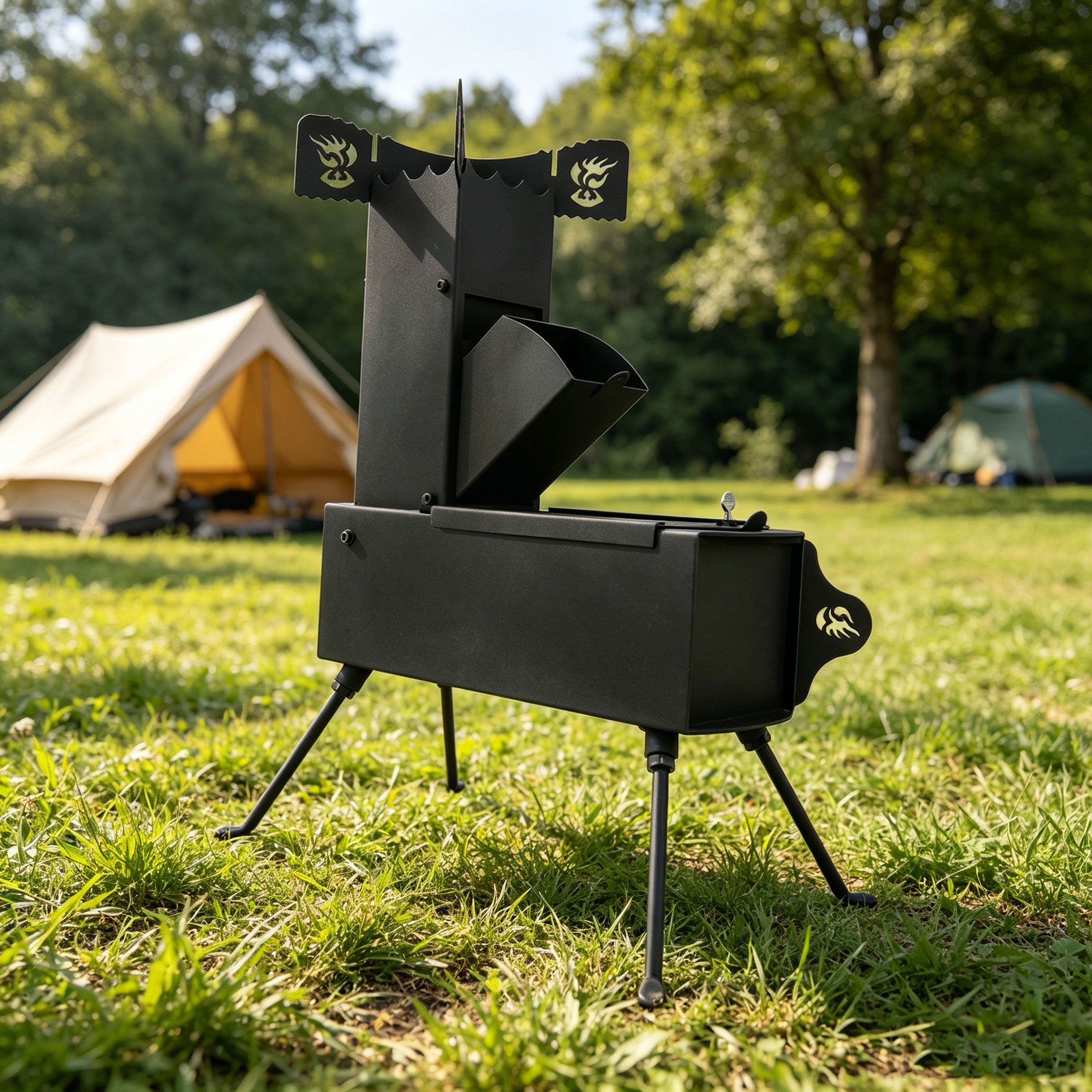 Rocket Stove for Cooking Porta - مراجعة Camping Cooking Fire Stove وسعره