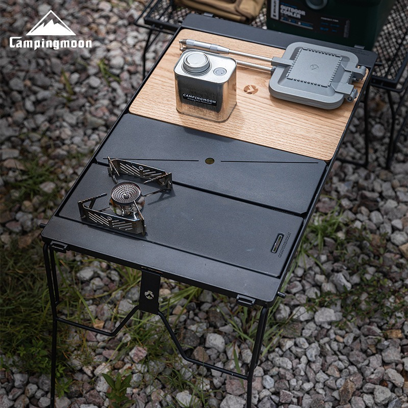 CAMPINGMOON CK-12BK-1P Half Un - مراجعة Camping Cooking Rack وسعره