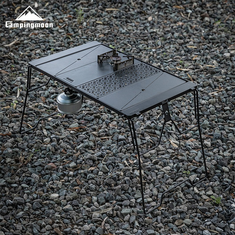 CAMPINGMOON CK-12BK-1P Half Un - مراجعة Camping Cooking Rack وسعره