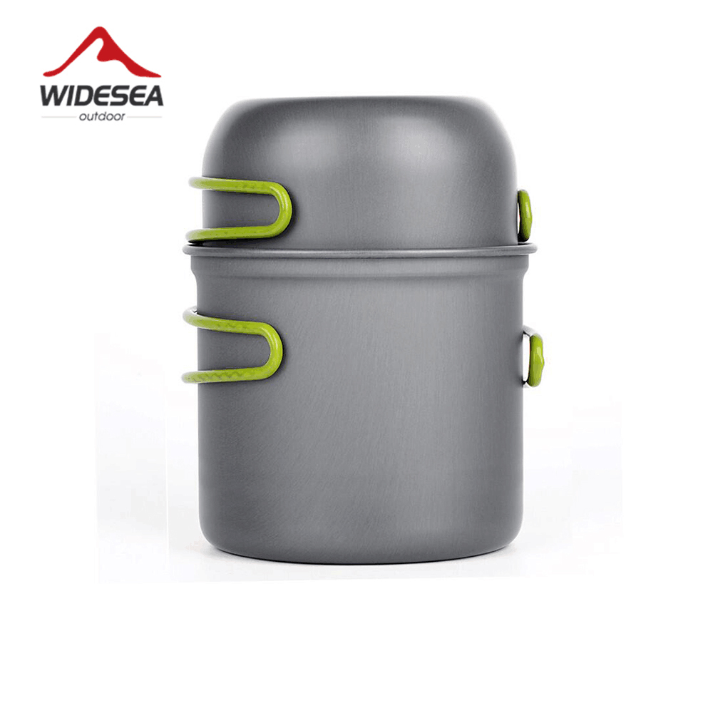 Widesea Ultralight Camping Coo - مراجعة Camping Cooking Set With Kettle وسعره