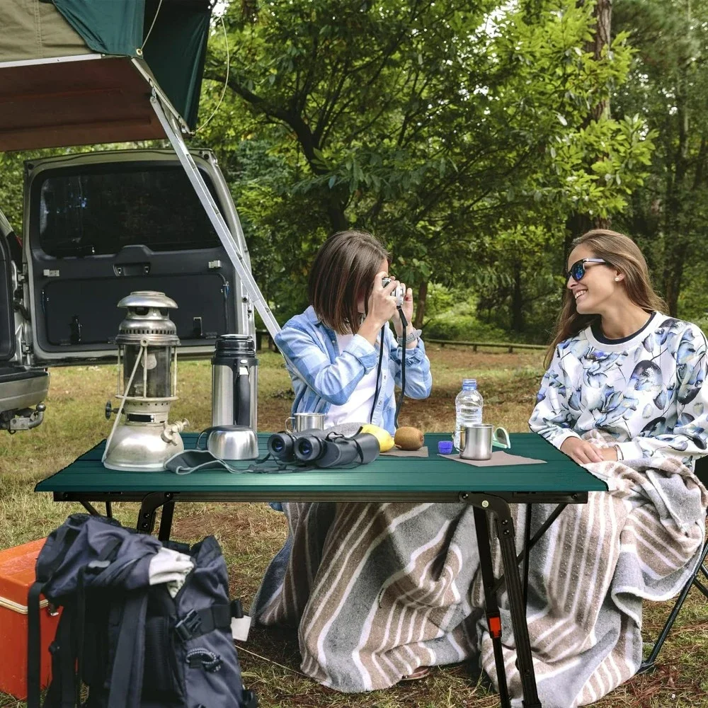 For Portable Camping Table wit - مراجعة Camping Cooking Materials وسعره