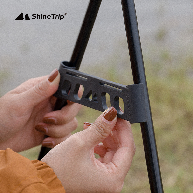 Shine Trip Outdoor Camping Tri - مراجعة Camping Cooking Rack وسعره