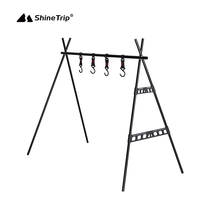 Shine Trip Outdoor Camping Tri - مراجعة Camping Cooking Rack وسعره