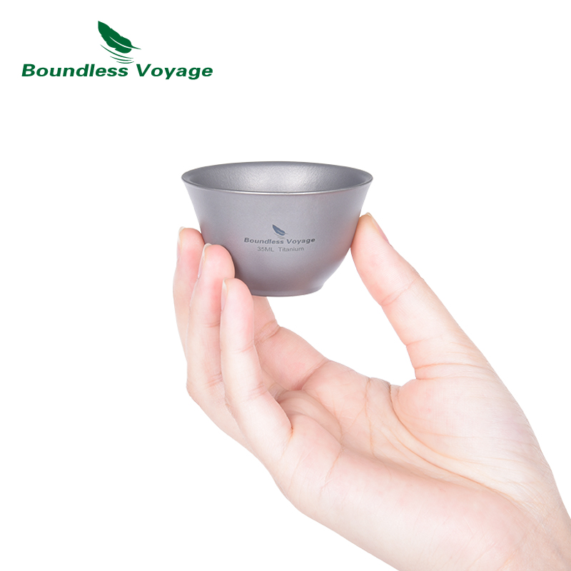 Boundless Voyage Titanium Tea  - مراجعة Camping Cooking Mug وسعره