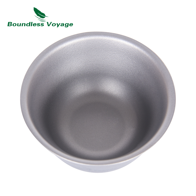 Boundless Voyage Titanium Tea  - مراجعة Camping Cooking Mug وسعره