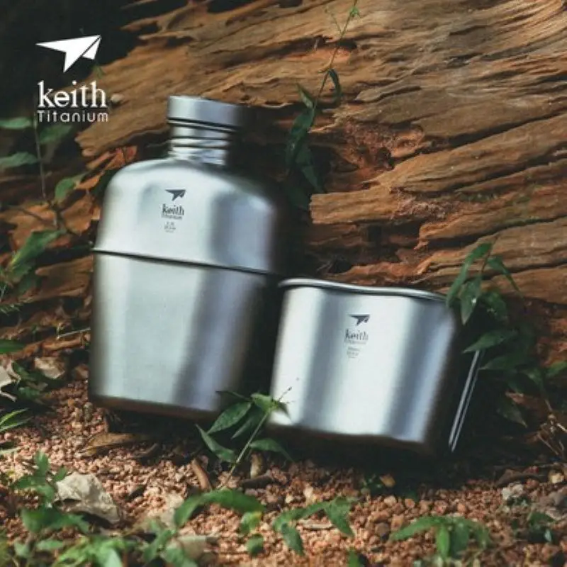 Keith Pure Titanium Outdoor Ca - مراجعة Mess Kit Titanium وسعره