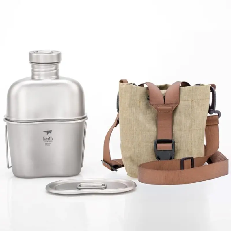 Keith Pure Titanium Outdoor Ca - مراجعة Mess Kit Titanium وسعره
