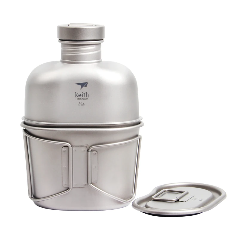 Keith Pure Titanium Outdoor Ca - مراجعة Mess Kit Titanium وسعره