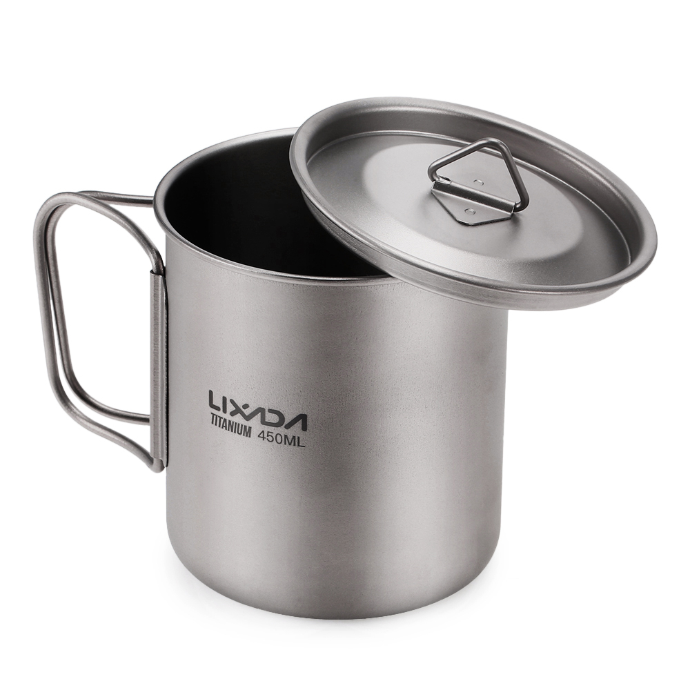 Lixada Ultralight Titanium Cup - مراجعة Camping Cooking Mug وسعره