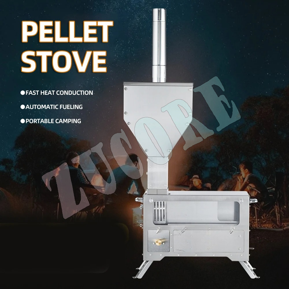 Portable Outdoor Fire Wood Hea - مراجعة Camping Cooking Fire Stove وسعره
