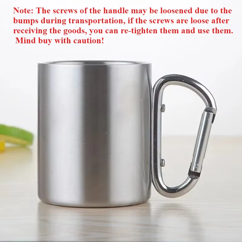 220/300ml Camping Travel Stain - مراجعة Camping Cooking Mug وسعره