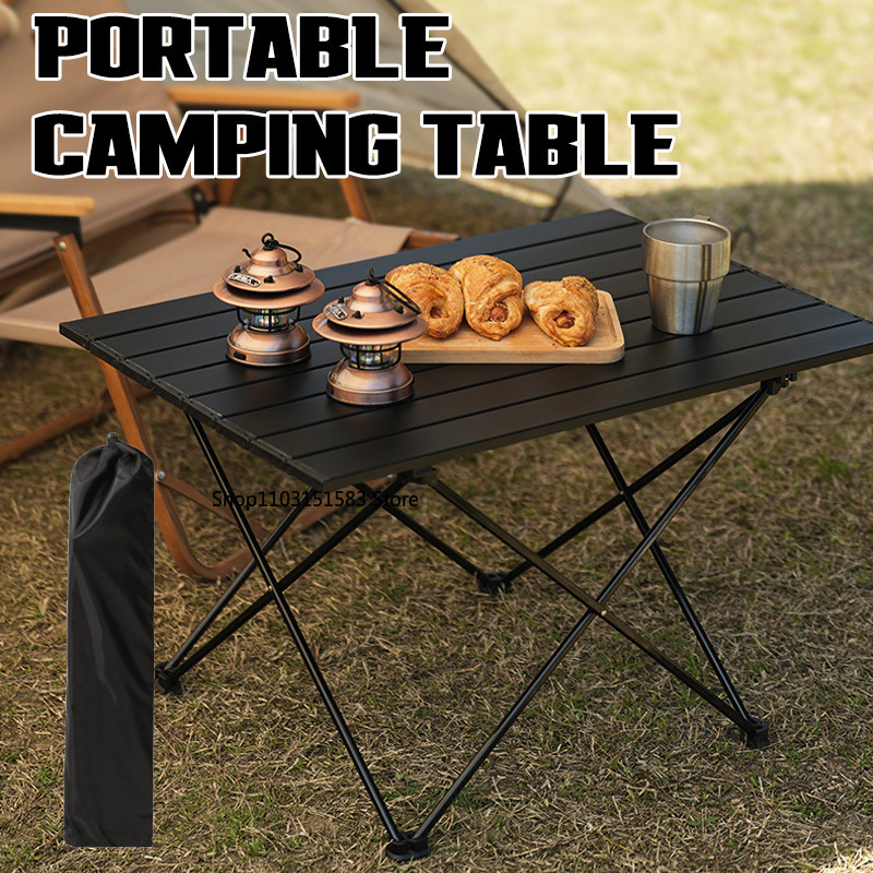 Portable Folding Camping Table - مراجعة Camping Cooking Table وسعره