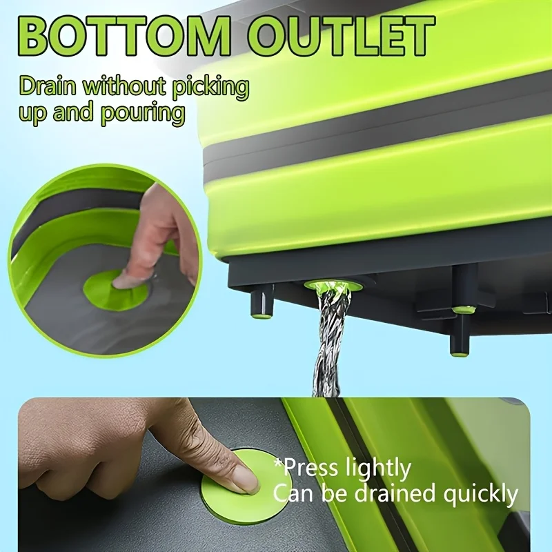 Portable Foldable Water Basin  - مراجعة Camp Cutting Board وسعره