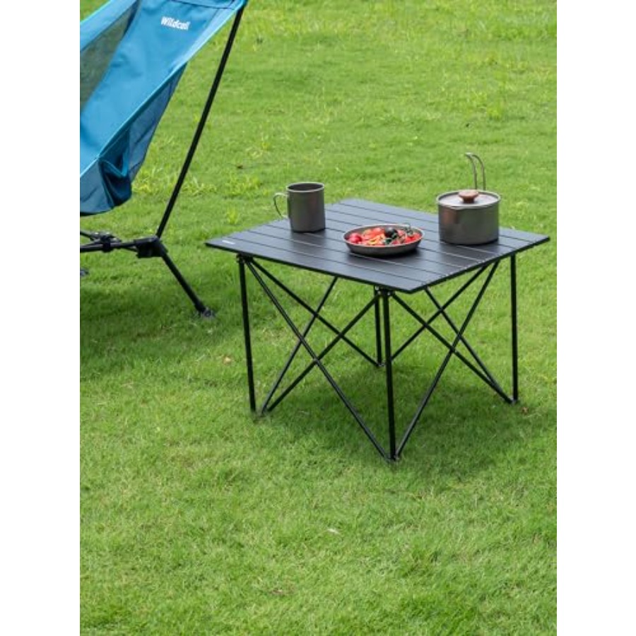 Ultralight Camping Table Compa - مراجعة Camping Cooking Table With Windshield وسعره