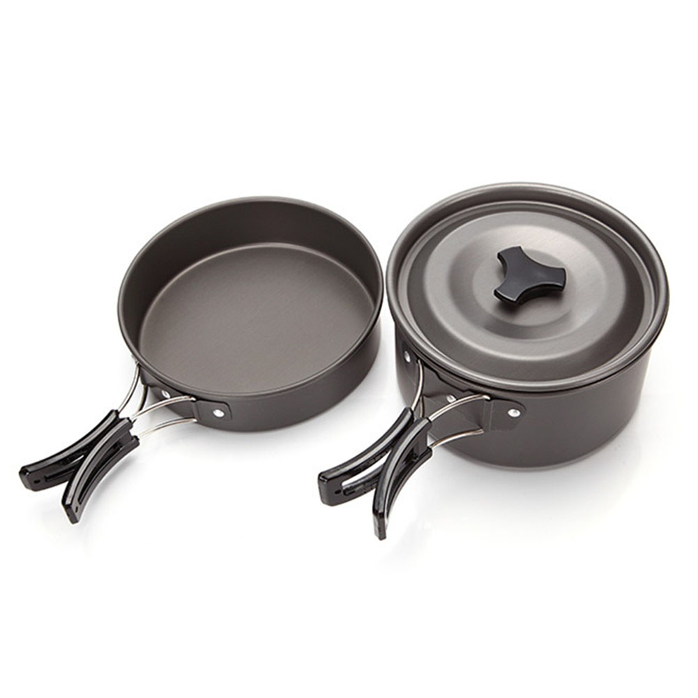 Complete Camping Kit Outdoor C - مراجعة Camping Cooking Materials وسعره