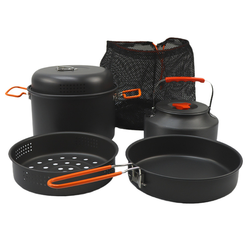 Outdoor Cookware Set Camping C - مراجعة Camping Cooking Pots And Pans وسعره