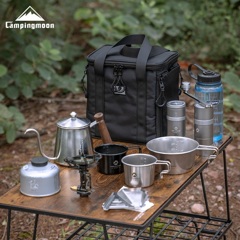 CAMPINGMOON BKXD-5F-B Small Ca - مراجعة Camping Cooking Backpack وسعره