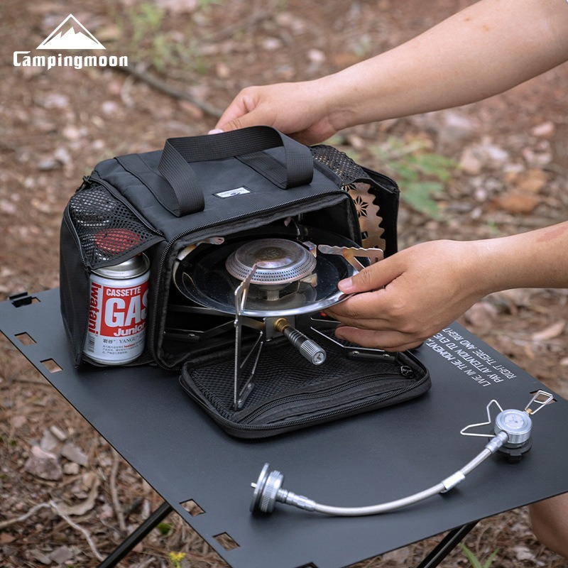 CAMPINGMOON BKXD-5F-B Small Ca - مراجعة Camping Cooking Backpack وسعره