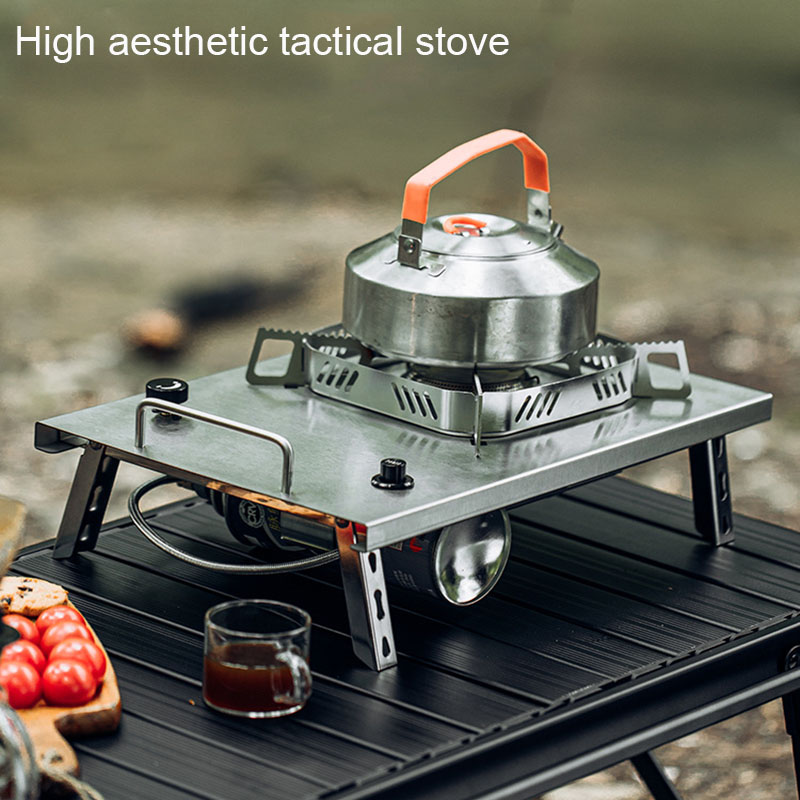 1PC Portable IGT Table Gas Sto - مراجعة Camping Cooking Table وسعره