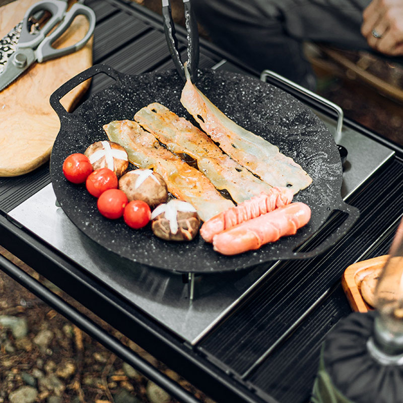 1PC Portable IGT Table Gas Sto - مراجعة Camping Cooking Table وسعره