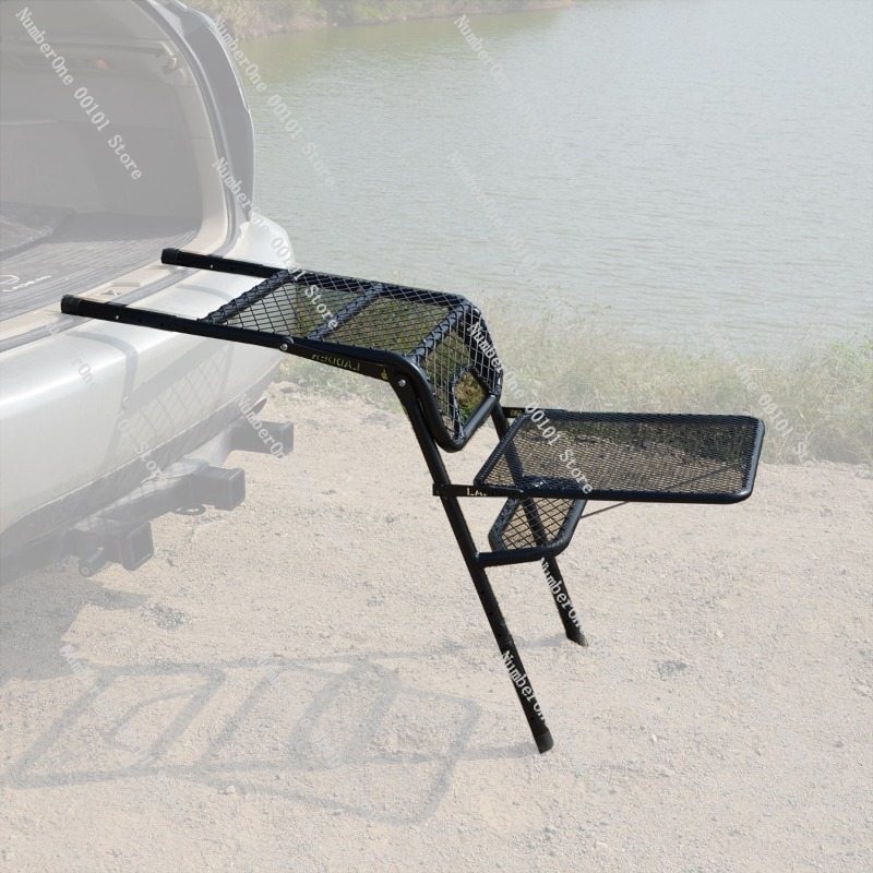 Outdoor Folding Ladder and Tab - مراجعة Camping Cooking Table وسعره