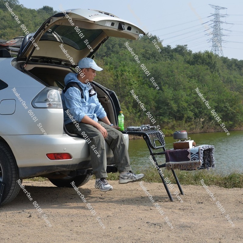 Outdoor Folding Ladder and Tab - مراجعة Camping Cooking Table وسعره
