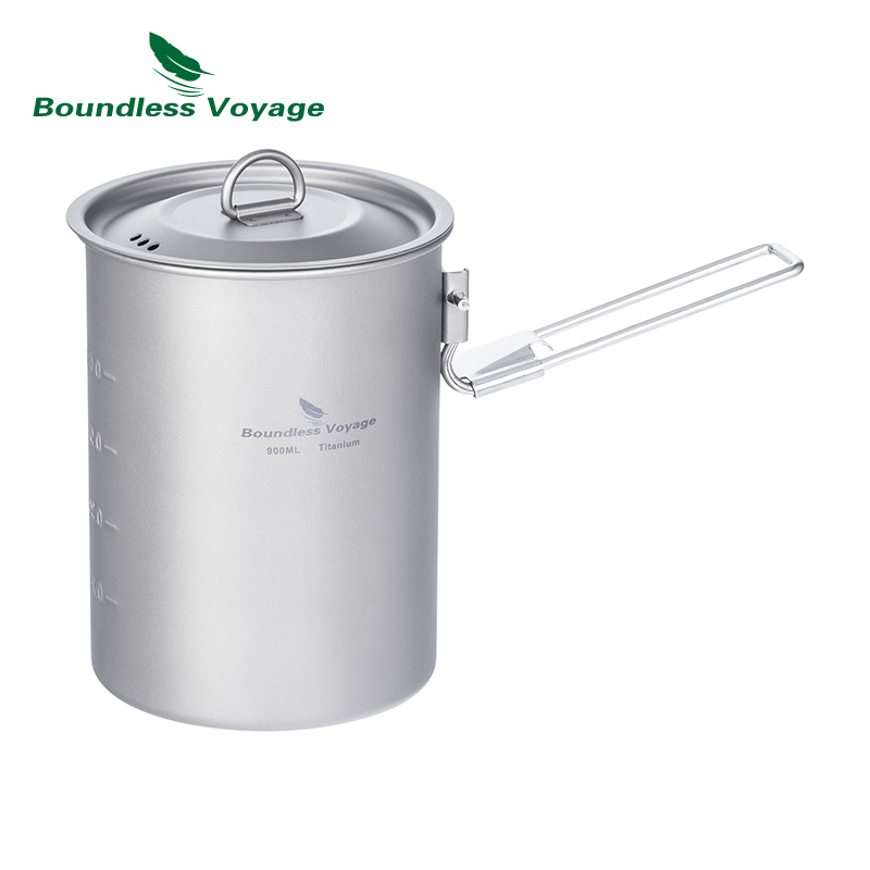 Boundless Voyage 900ml Titaniu - مراجعة Camping Cooking Mug وسعره