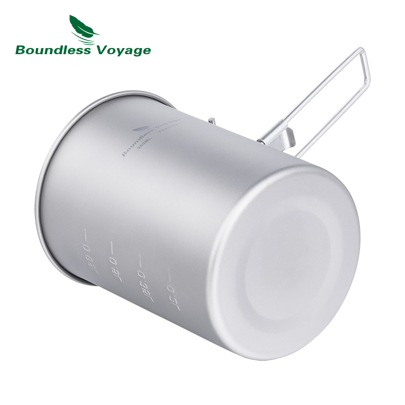 Boundless Voyage 900ml Titaniu - مراجعة Camping Cooking Mug وسعره