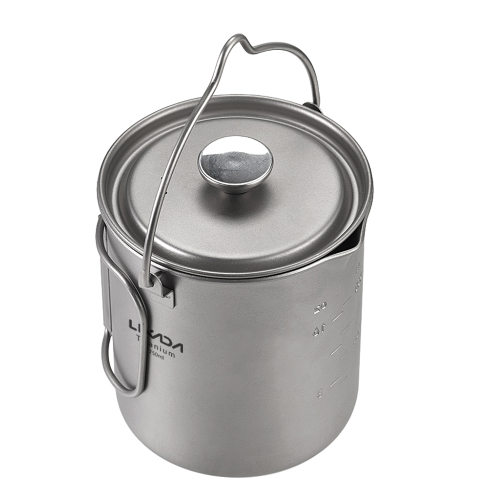 Lixada 750ml Titanium Coffee C - مراجعة Camping Cooking Mug وسعره