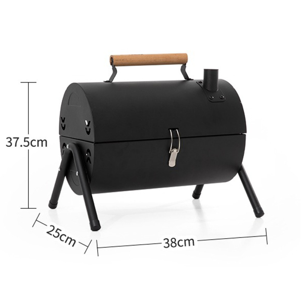 Portable Charcoal Grill, Small - مراجعة Camping Cooking Grill وسعره