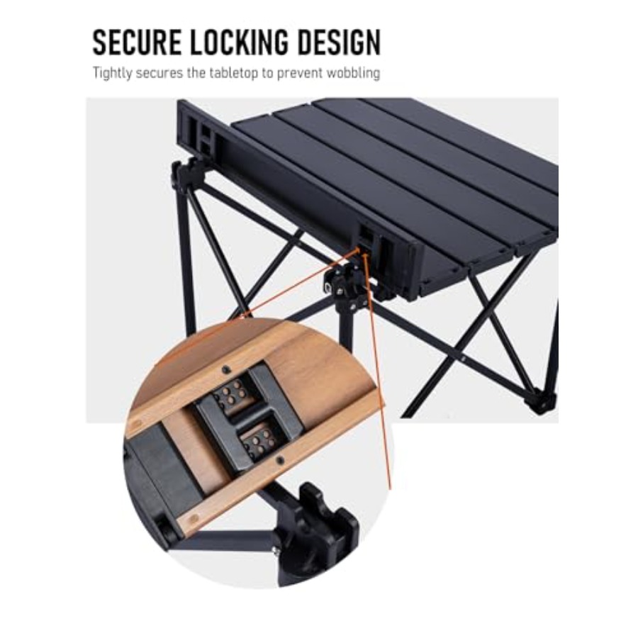 Ultralight Camping Table, Comp - مراجعة Camping Cooking Table With Windshield وسعره