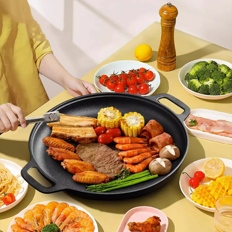 Lightweight Cast Iron Skillet  - مراجعة Camping Cooking Range وسعره
