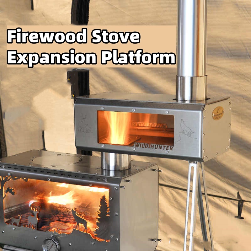 Camping Firewood Stove 2-Side  - مراجعة Camping Cooking Fire Stove وسعره