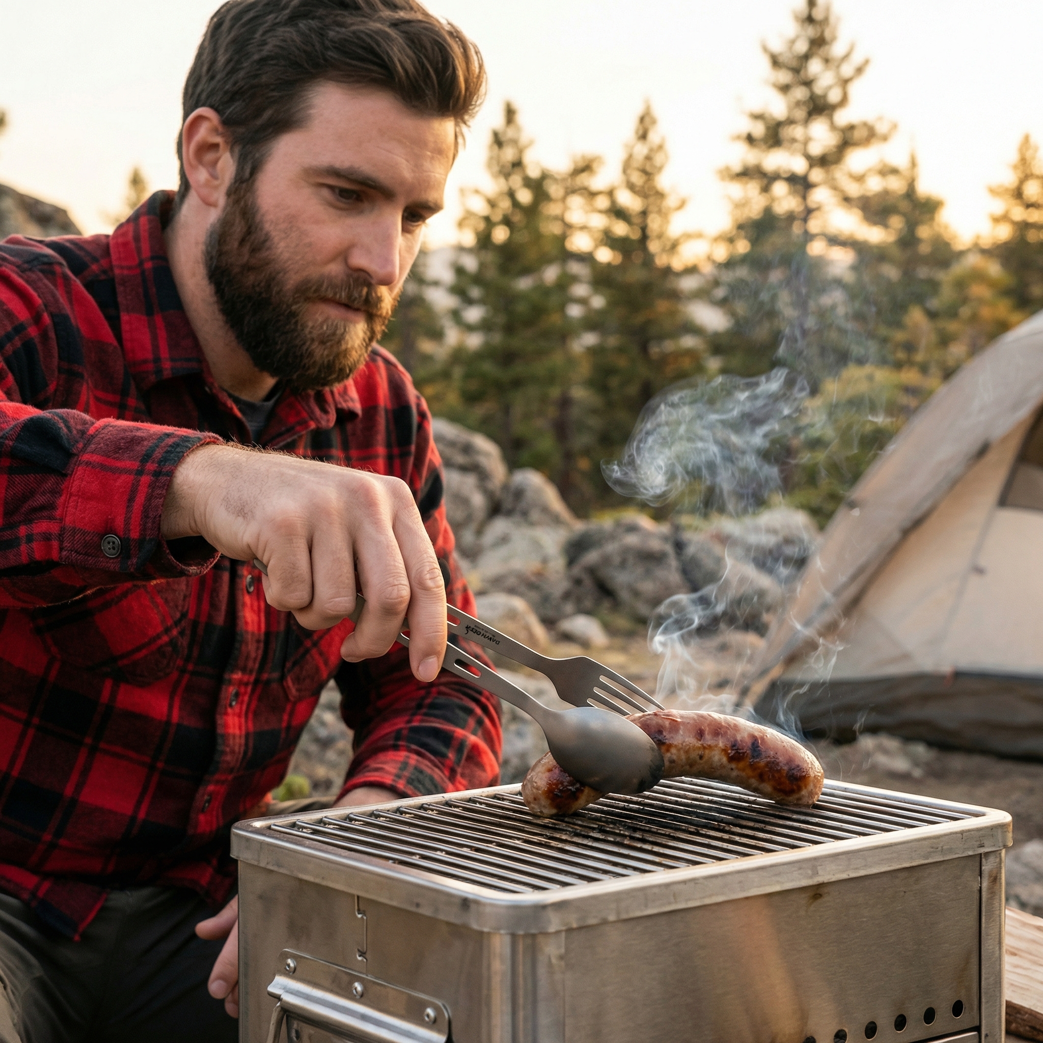 3-in-1 Titanium Ultra-Light Cu - مراجعة Camping Cooking Mug وسعره