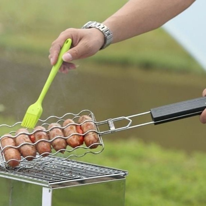 Portable Camping BBQ Grill Com - مراجعة Camping Cooking Grill وسعره