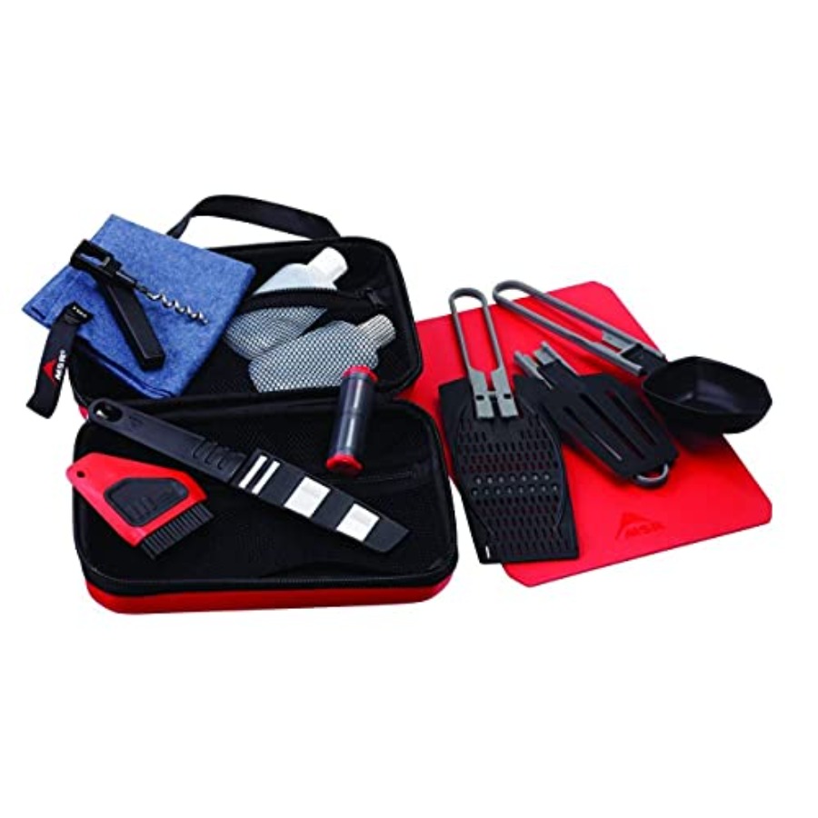 MSR Alpine Deluxe Kitchen Set  - مراجعة Camping Cooking Materials وسعره