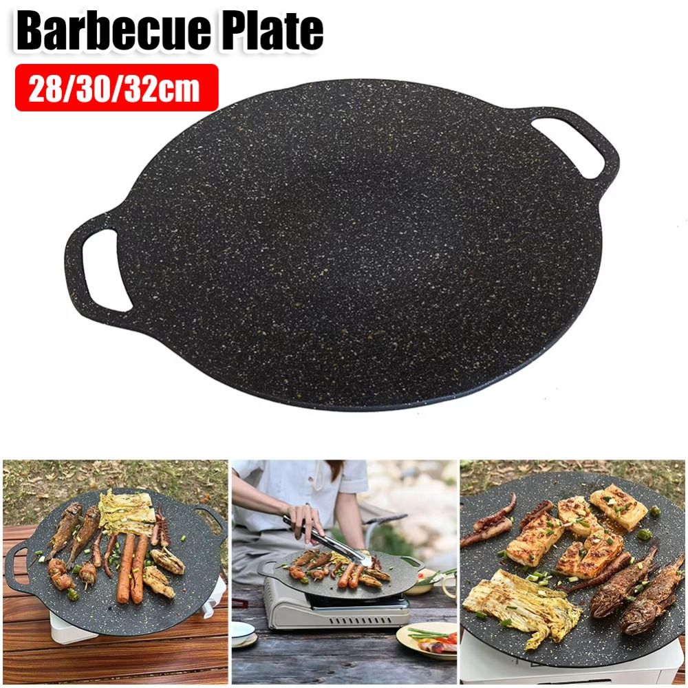 28/30/32cm New Korean Barbecue - مراجعة Camping Cooking Range وسعره