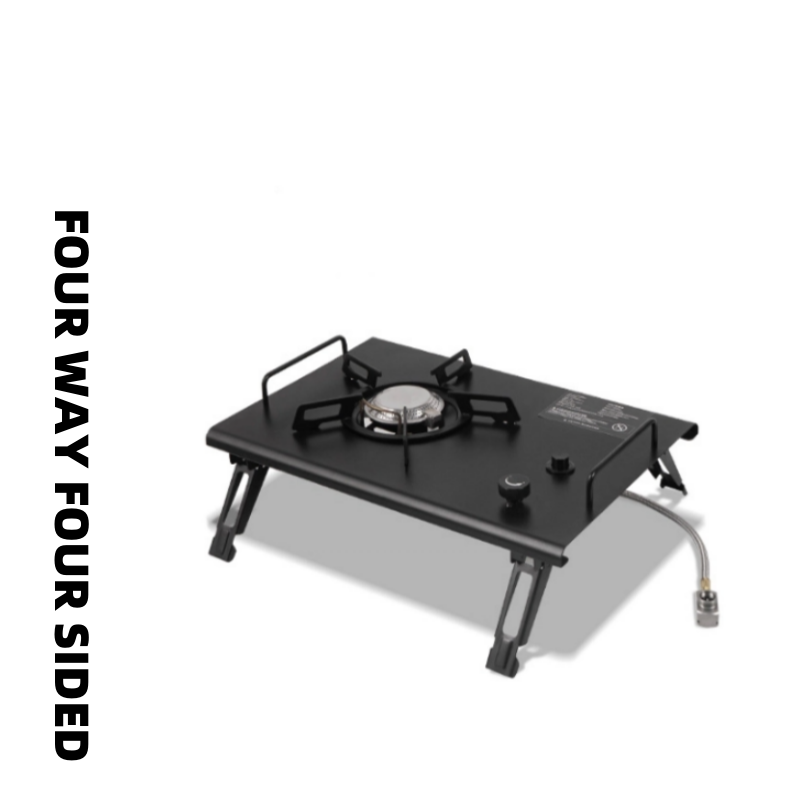 Outdoor foldable card-type cam - مراجعة Camping Cooking Table With Windshield وسعره